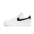 Nike Air Force 1 Low '07 White Black Pebbled Leather