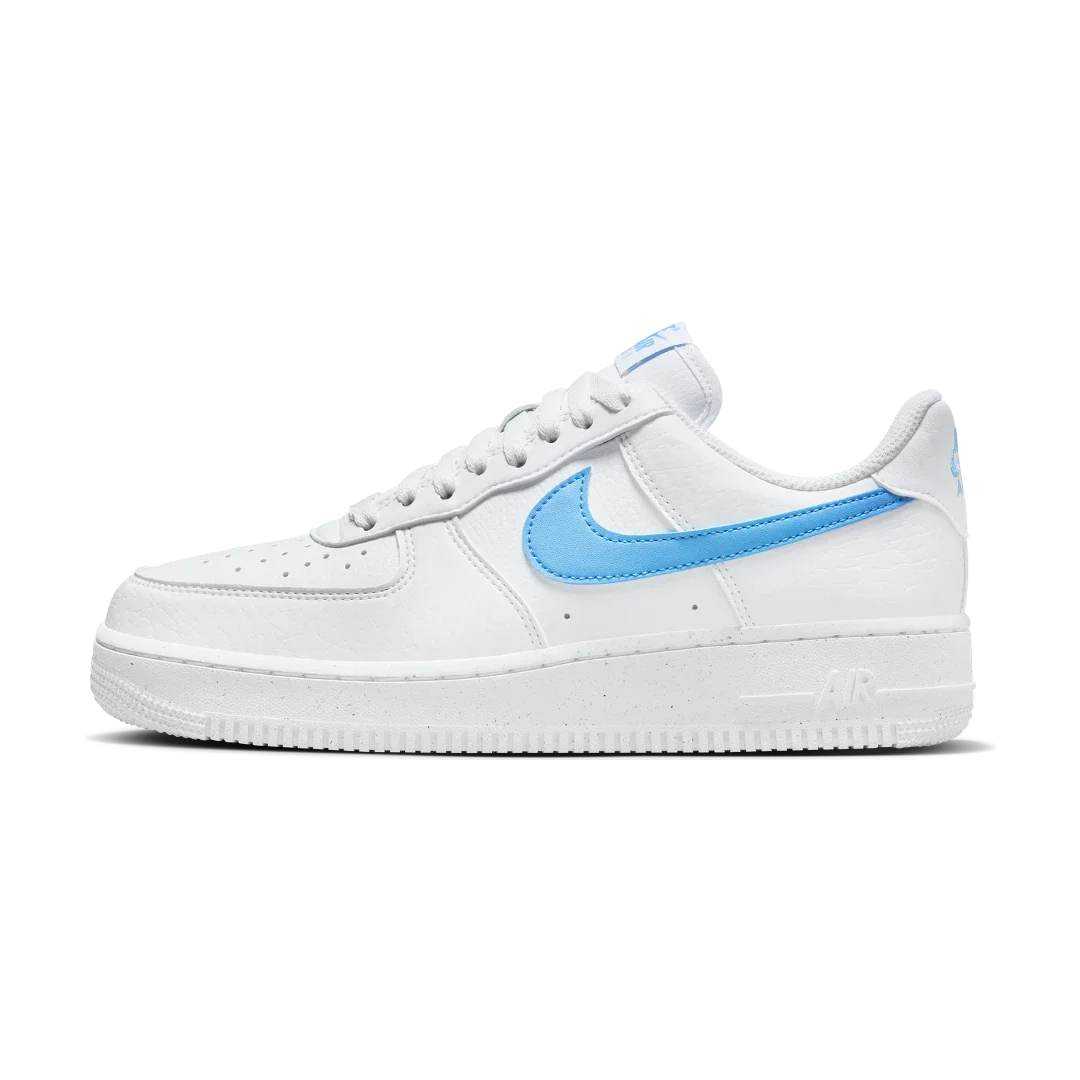 Nike Air Force 1 Low '07 White University Blue, White/White/Volt/University Blue (DV3808-103)