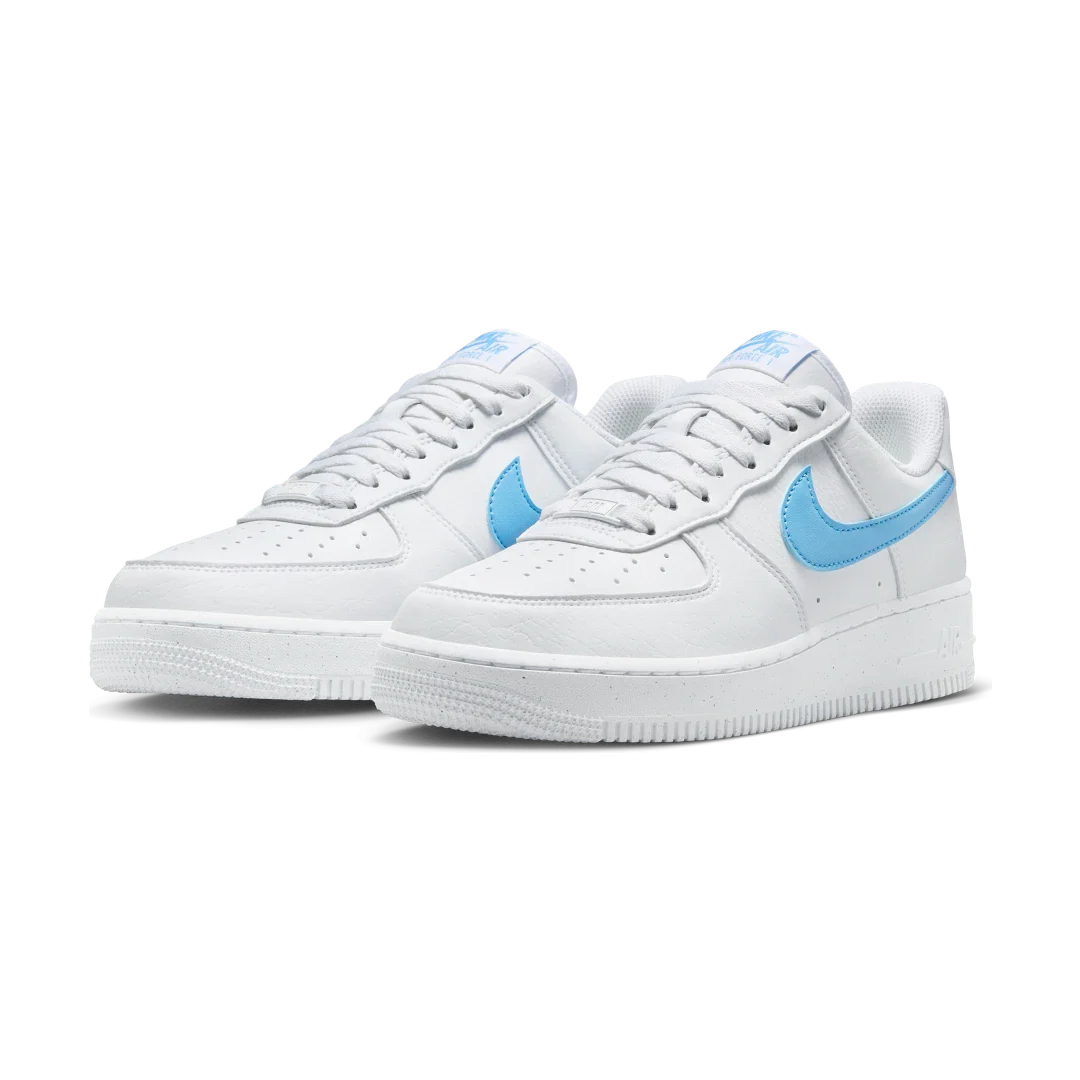 Nike Air Force 1 Low '07 White University Blue, White/White/Volt/University Blue (DV3808-103)