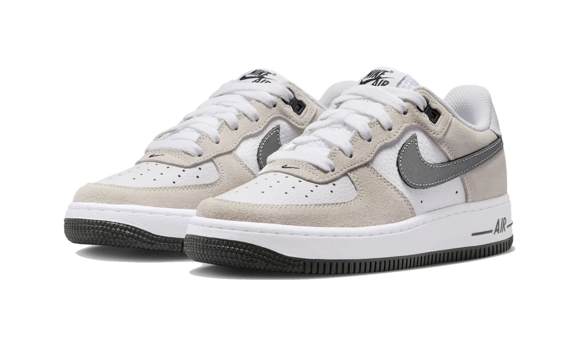 Nike Air Force 1 Lv8 White Black Cool Grey