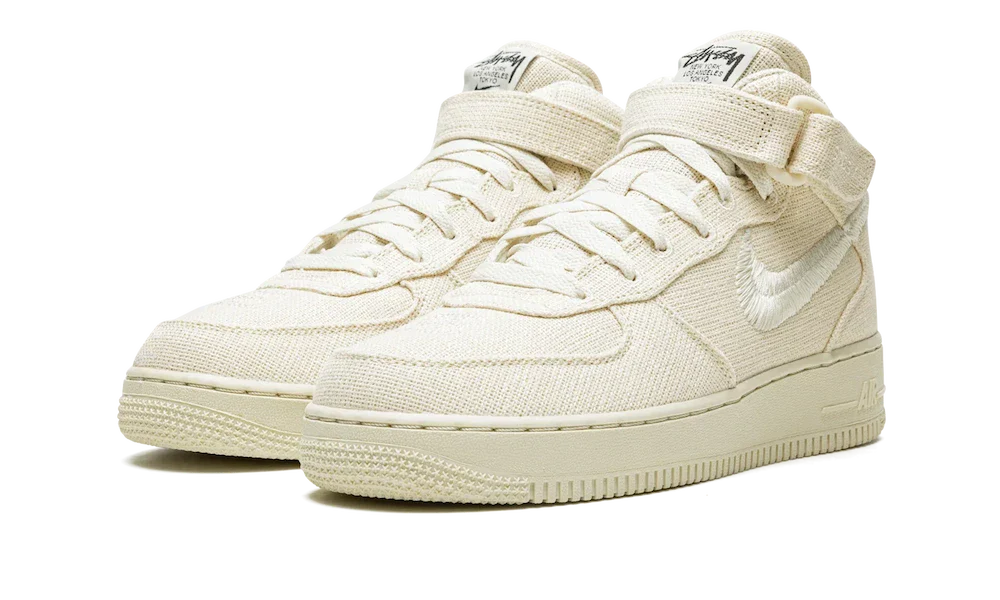 Nike Air Force 1 Mid Stussy Fossil, Fossil/Sail (DJ7841-200)