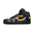 Nike Air Force 1 Mid Supreme NBA Black