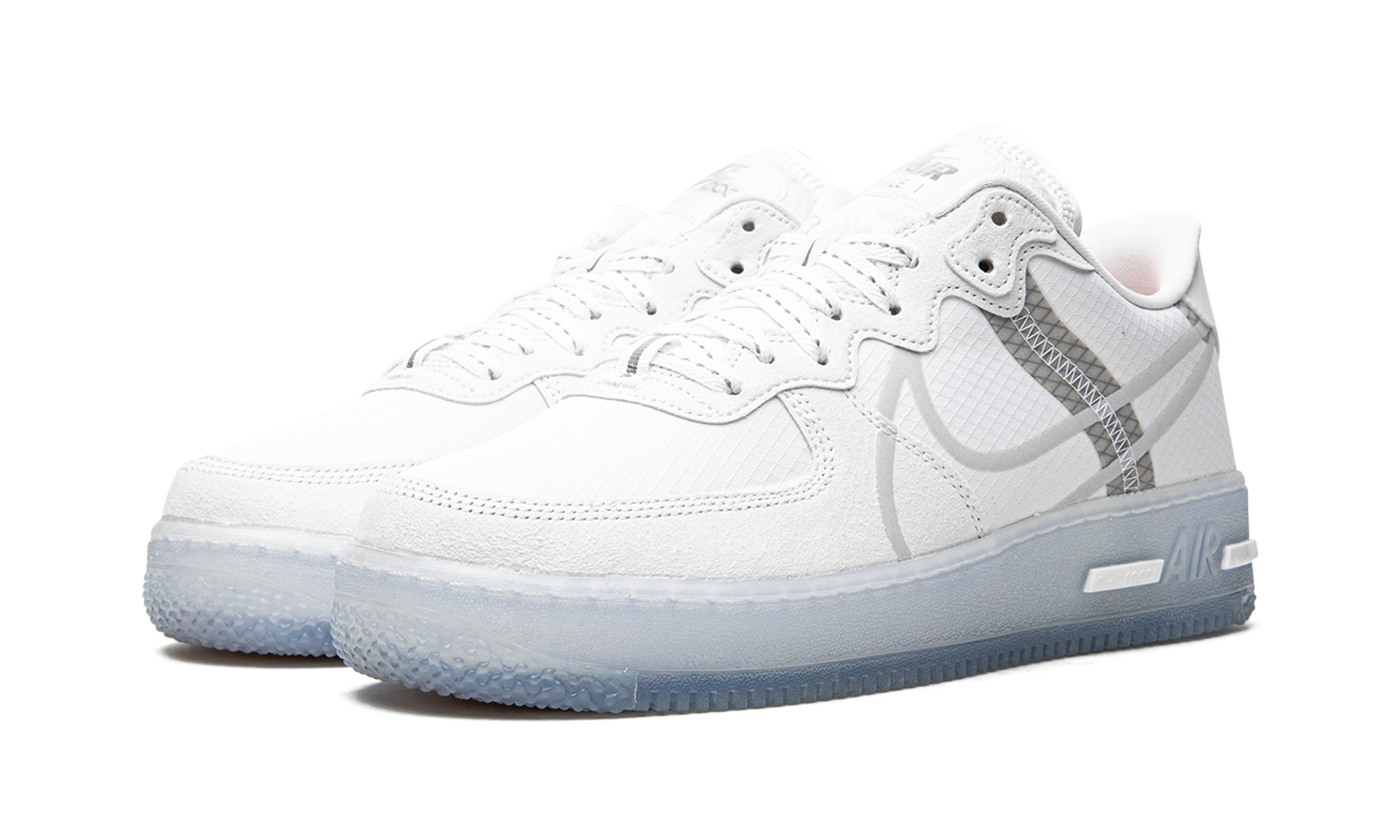 Nike Air Force 1 React White Light Bone