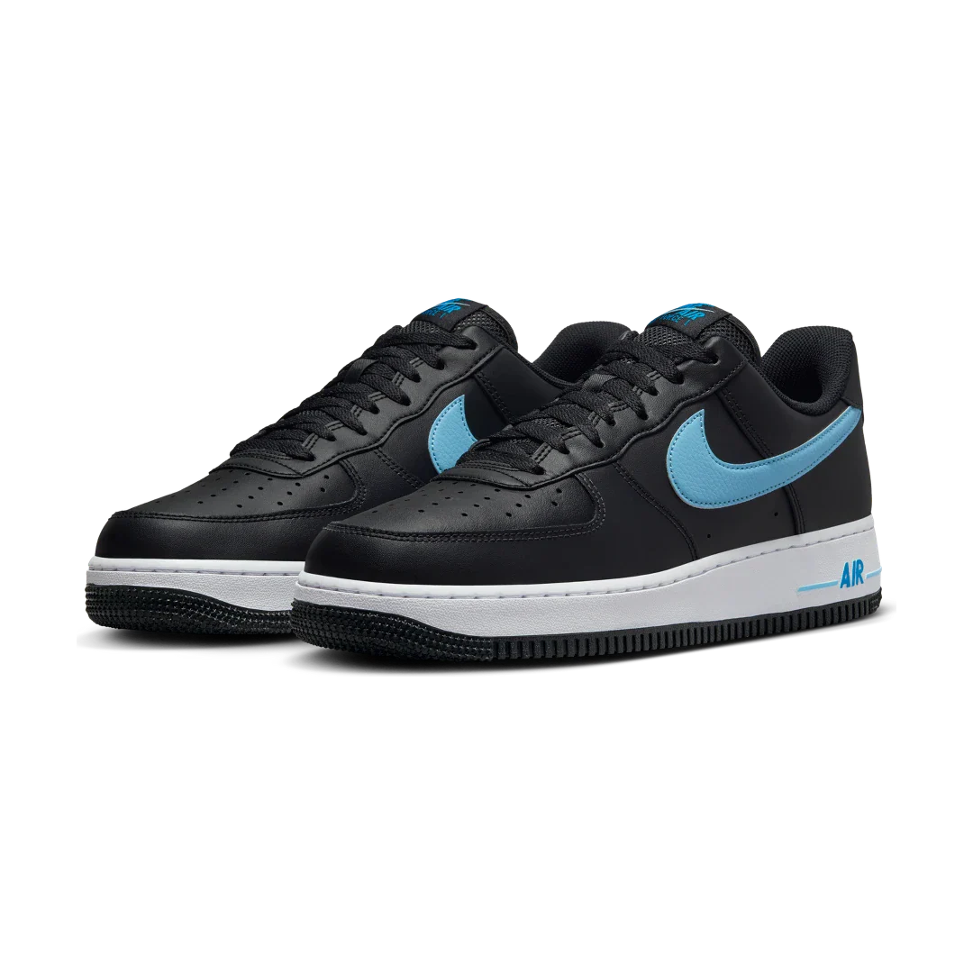 Nike Air Force 1 '07 Low Black University Blue, Black/University Blue (HF3839-001)