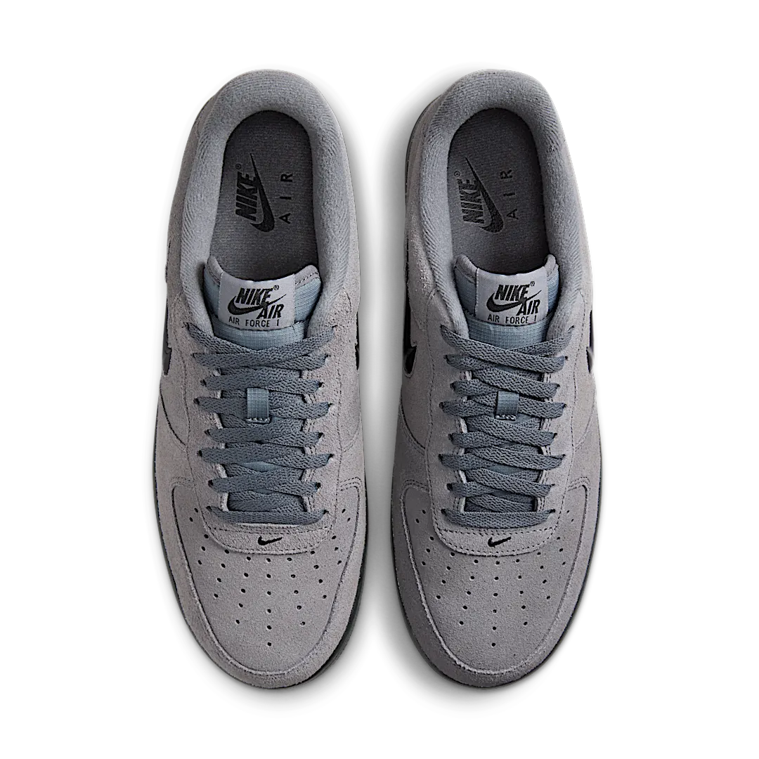 Nike Air Force 1 '07 Low Jewel Cool Grey Black, Cool Grey/Black (HQ3827-001)
