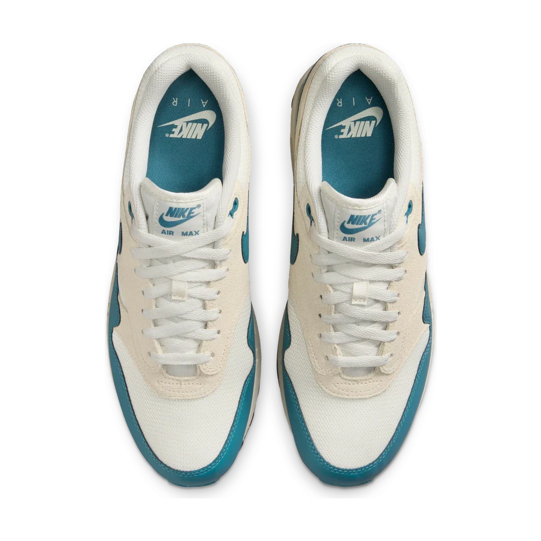 Nike Air Max 1 Essential Soft Pearl Smokey Blue, Soft Pearl/Smokey Blue/Light Khaki/Black (FZ5808-011)