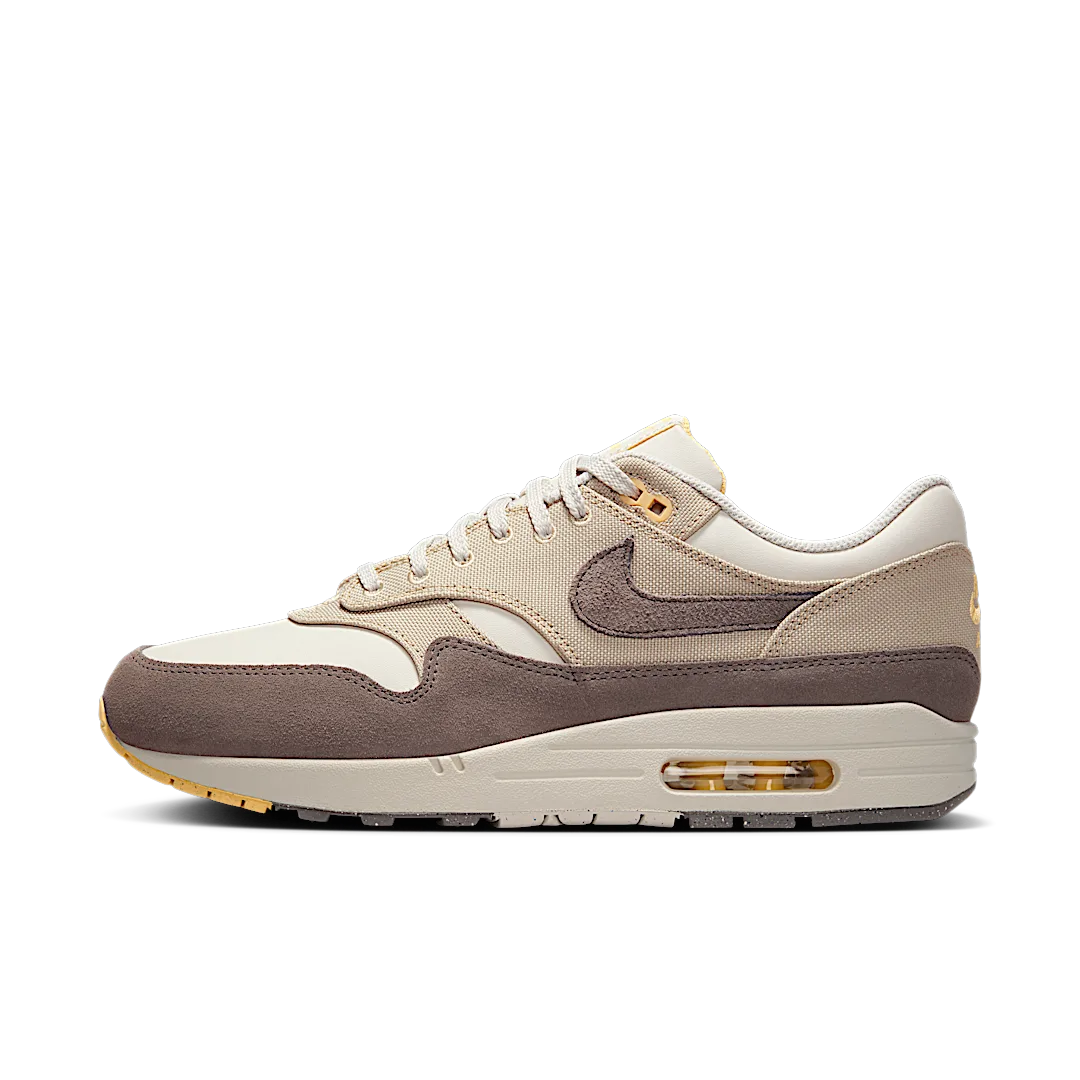 Nike Air Max 1 Premium Cave Stone, Light Bone/Chamois/Desert Khaki/Cave Stone (IB6390-001)