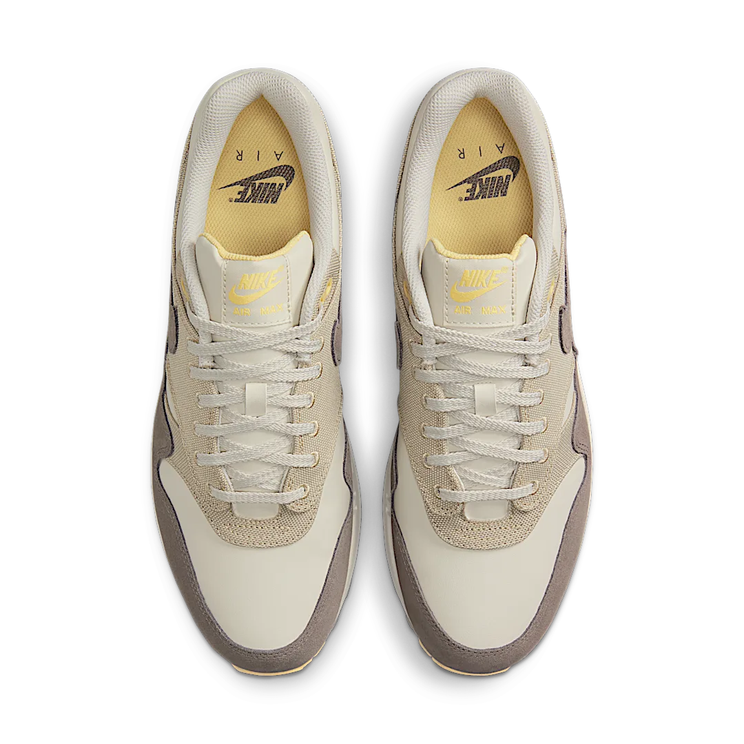 Nike Air Max 1 Premium Cave Stone, Light Bone/Chamois/Desert Khaki/Cave Stone (IB6390-001)