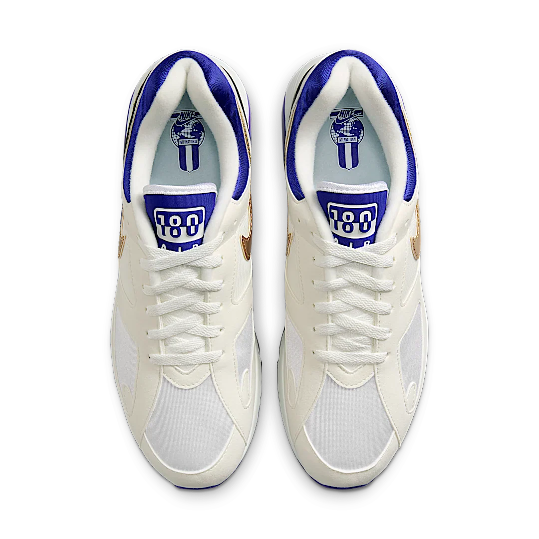 Nike Air Max 180 Summit White Concord, Summit White/Metallic Gold/Bright Concord (FJ9259-101)