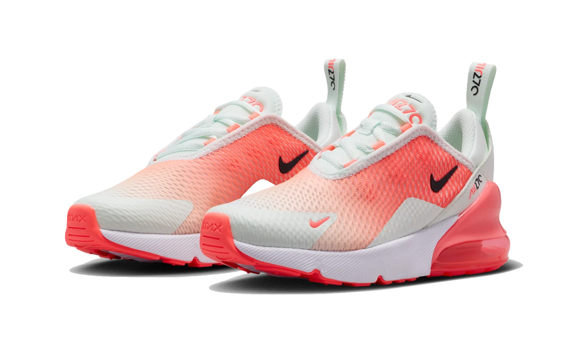 Nike Air Max 270 Barely Green Hot Lava (PS)