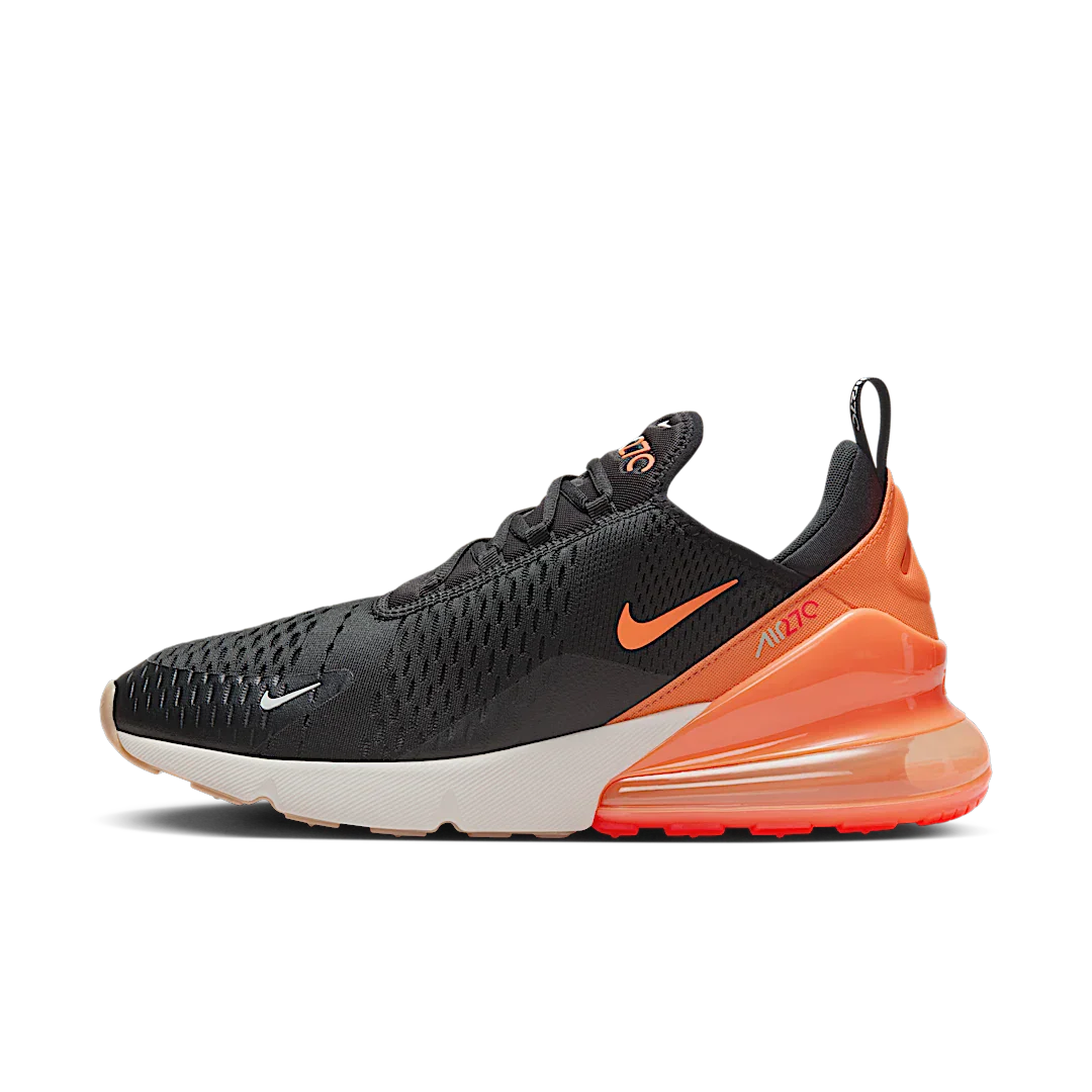 Nike Air Max 270 Black Phantom Total Orange, Black/Bright Crimson/Phantom/Total Orange (AH8050-030)