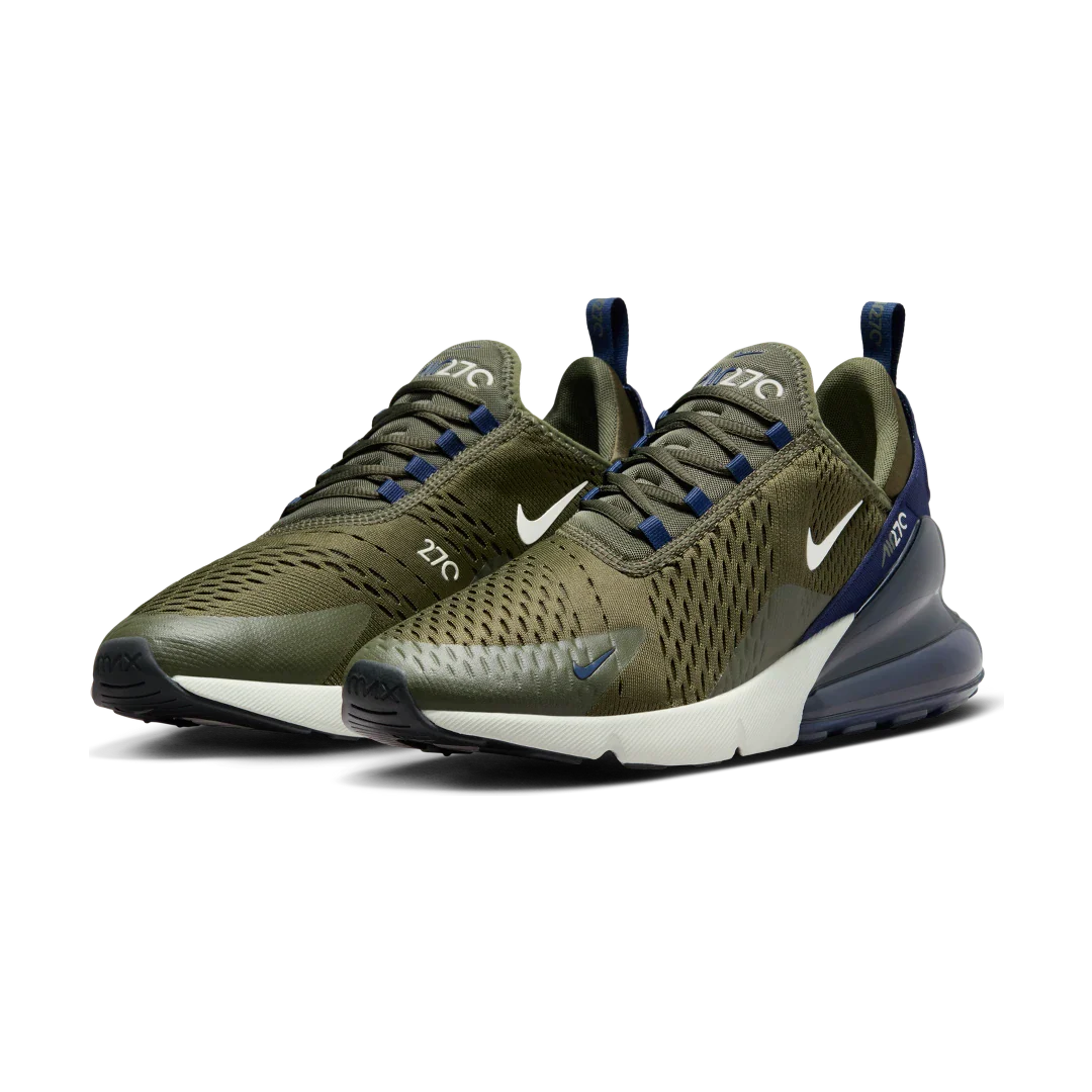 Nike Air Max 270 Cargo Khaki Obsidian, Cargo Khaki/Obsidian/Light Bone (AH8050-303)