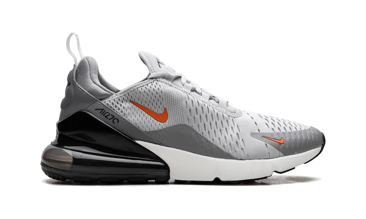 Nike Air Max 270 Grey Fog Team Orange Sail