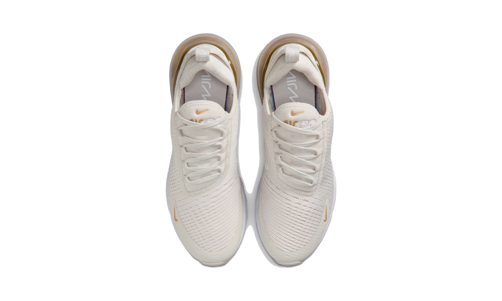 Nike Air Max 270 Light Bone Metallic Gold