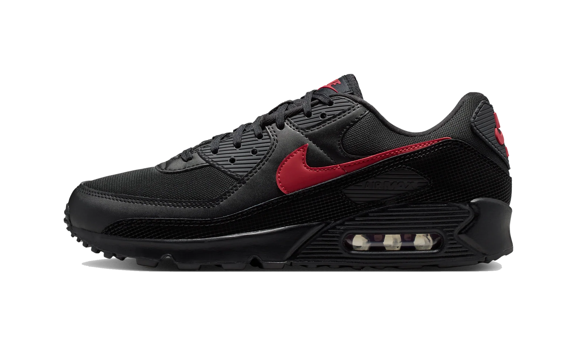 Nike Air Max 90 Black Tough Red