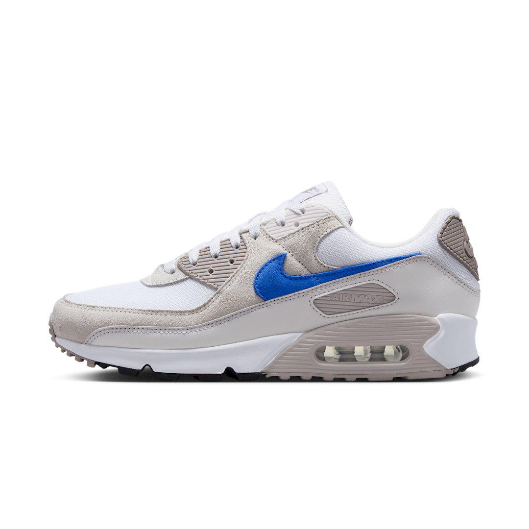 Nike Air Max 90 College Grey Racer Blue, White/College Grey/Summit White/Racer Blue (DM0029-110)