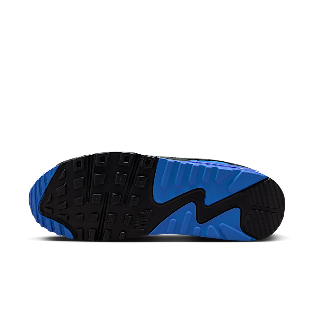 Nike Air Max 90 Khaki Racer Blue, White/Khaki/Racer Blue/Black (HF3449-100)