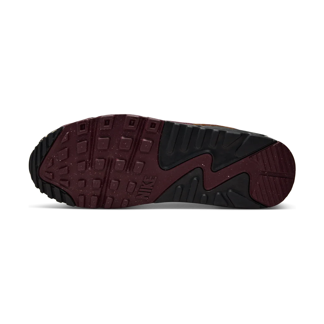 Nike Air Max 90 Leopard Burgundy, Sail/Burgundy Crush/Velvet Brown (IF1619-102)