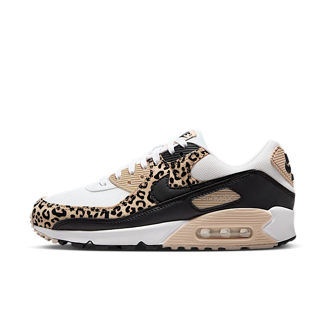Nike Air Max 90 Leopard Sanddrift Black, White/Sanddrift/Hemp/Black (IF1619-100)