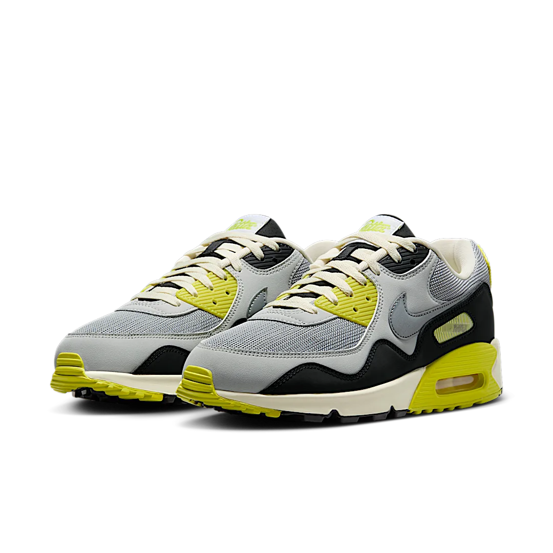 Nike Air Max 90 SP Patta Waves Cyber, Particle Grey/Neutral Grey/Cyber/Black/Coconut Milk/White (HF8814-001)