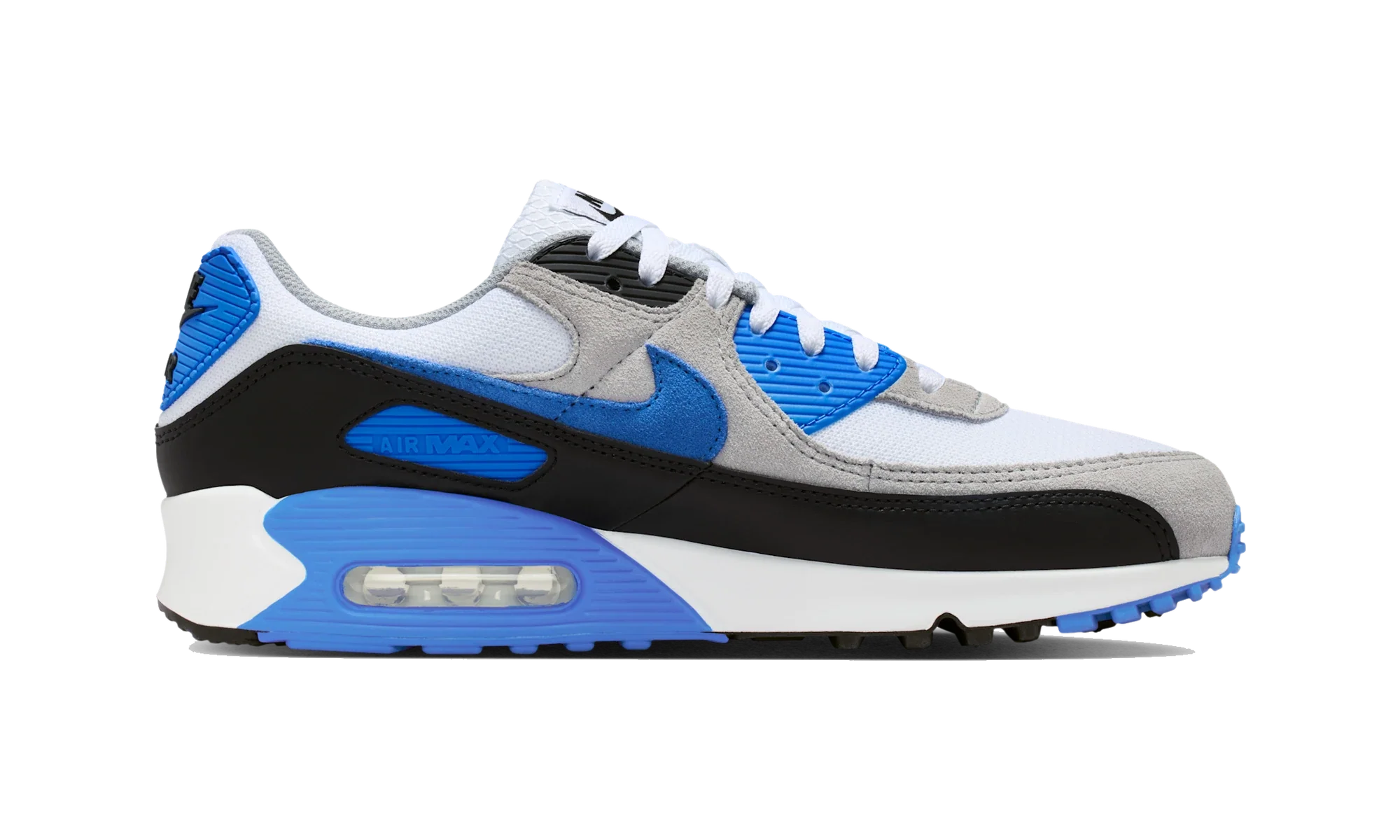 Nike Air Max 90 White Blue Crystal