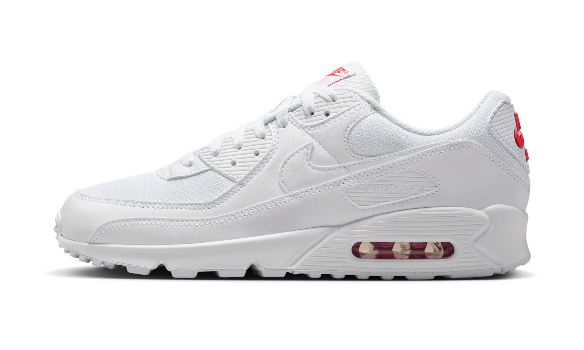 Nike Air Max 90 White Light Crimson