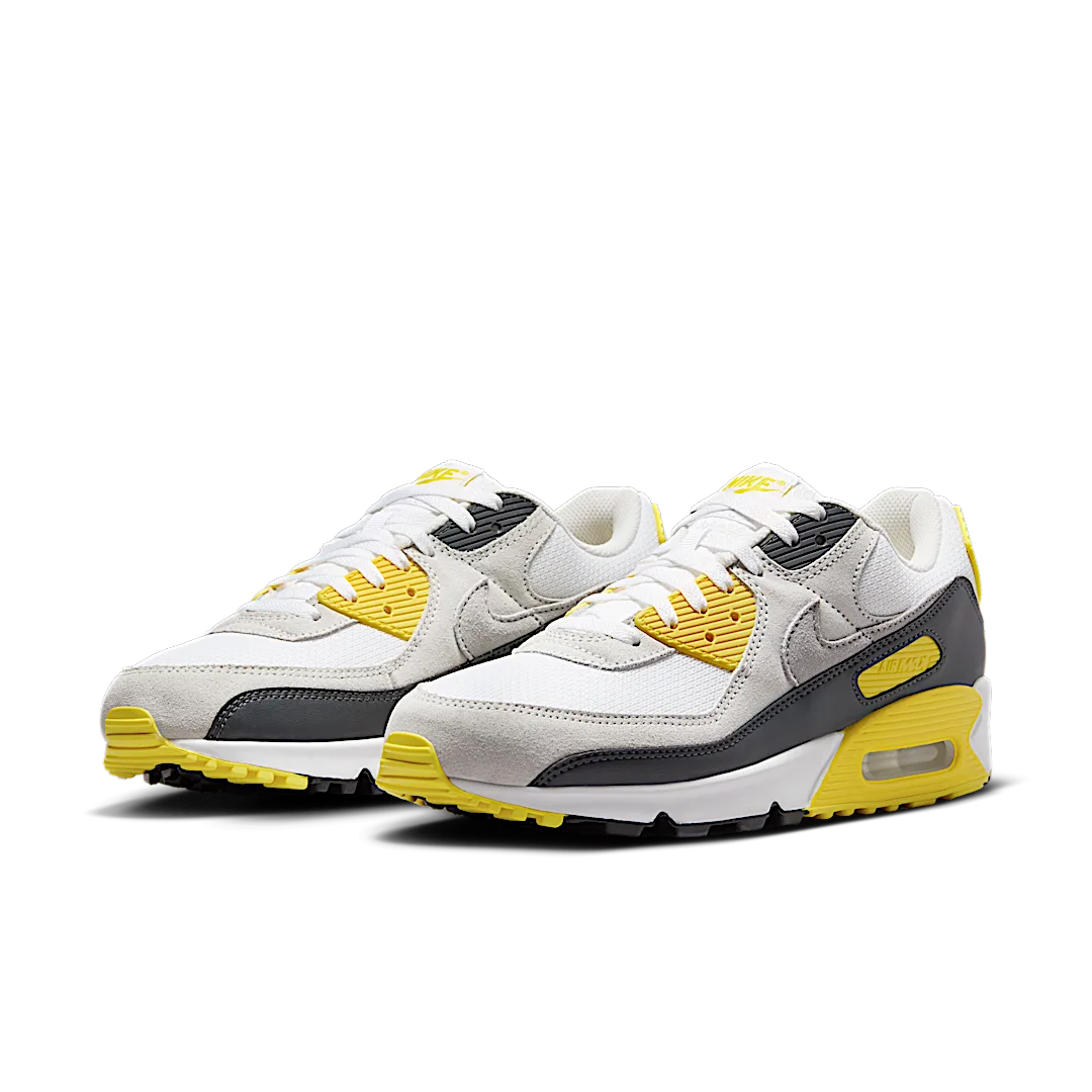 Nike Air Max 90 White Lightning, White/Dark Smoke Grey/Lightning (DM0029-111)