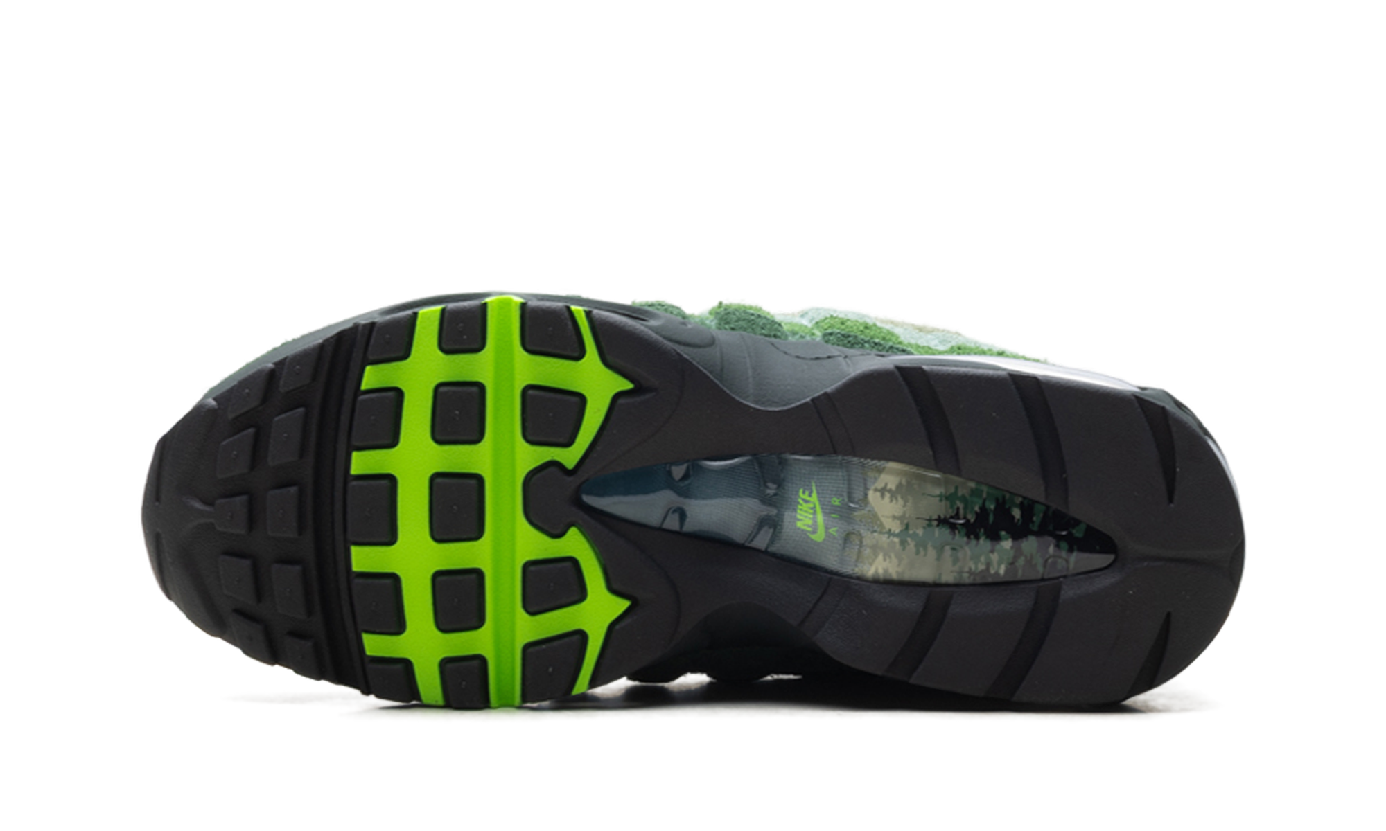 Nike Air Max 95 Big Bubble Ducks of a Feather Oregon Ducks The Woods