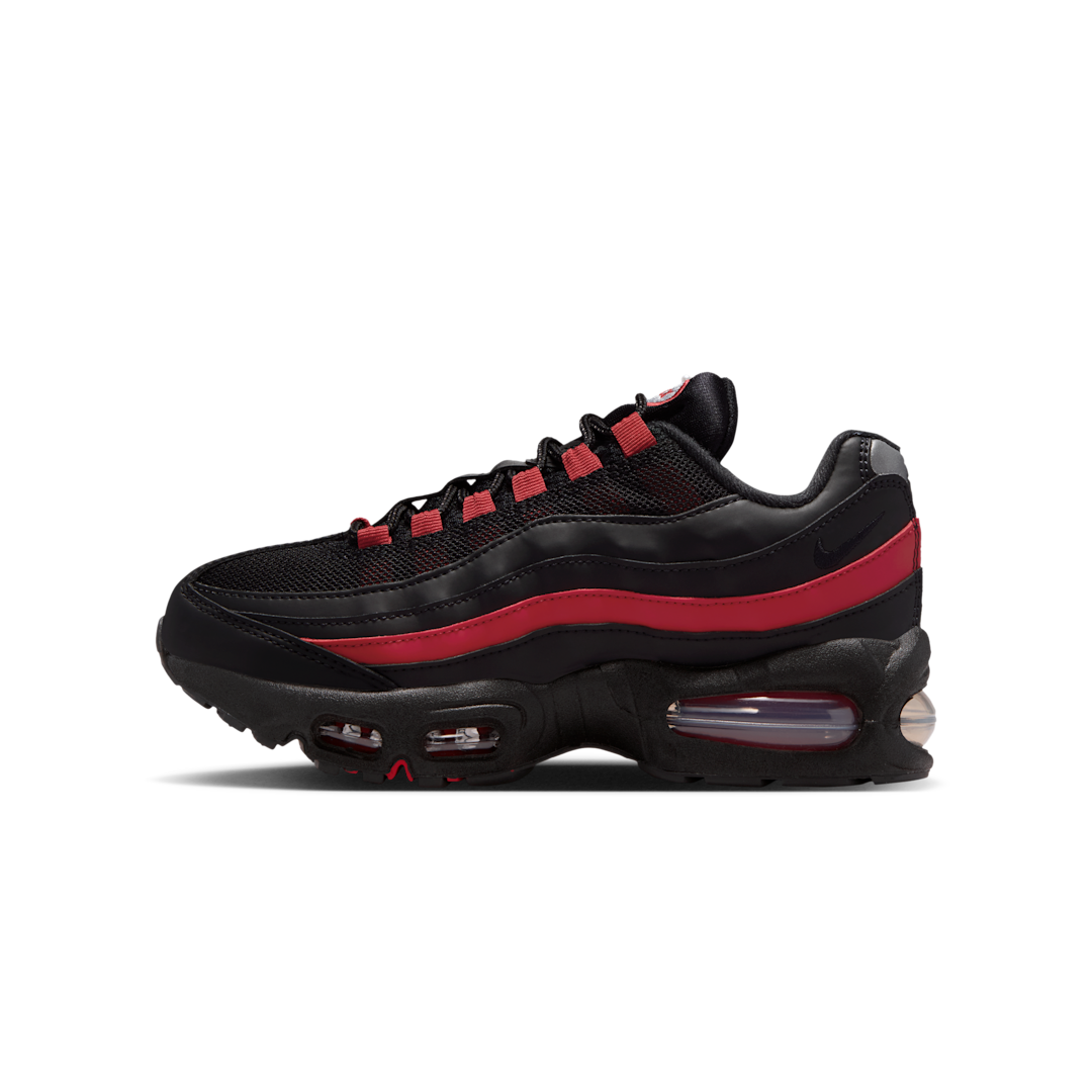 Nike Air Max 95 Black Team Crimson