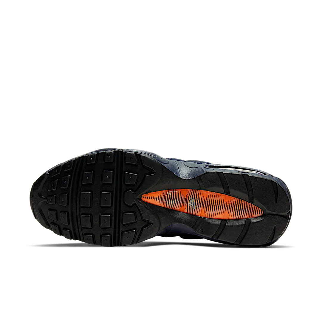 Nike Air Max 95 Logo Navy Orange, Navy/Orange-Wolf Grey-Anthracite (CW7477-400)