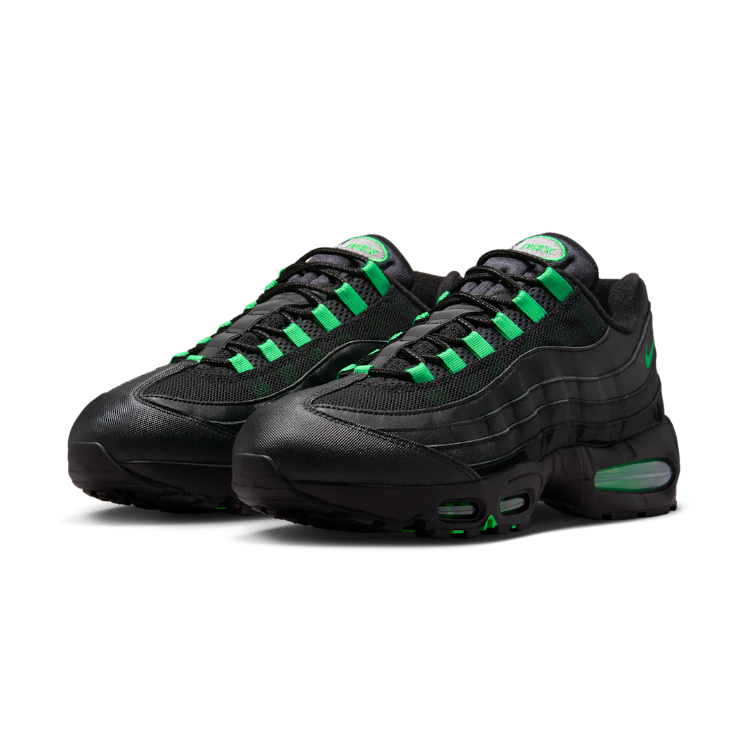 Nike Air Max 95 OG Big Bubble Black Green Shock, Black/Black/Pearl Grey/Green Shock (IB1667-002)