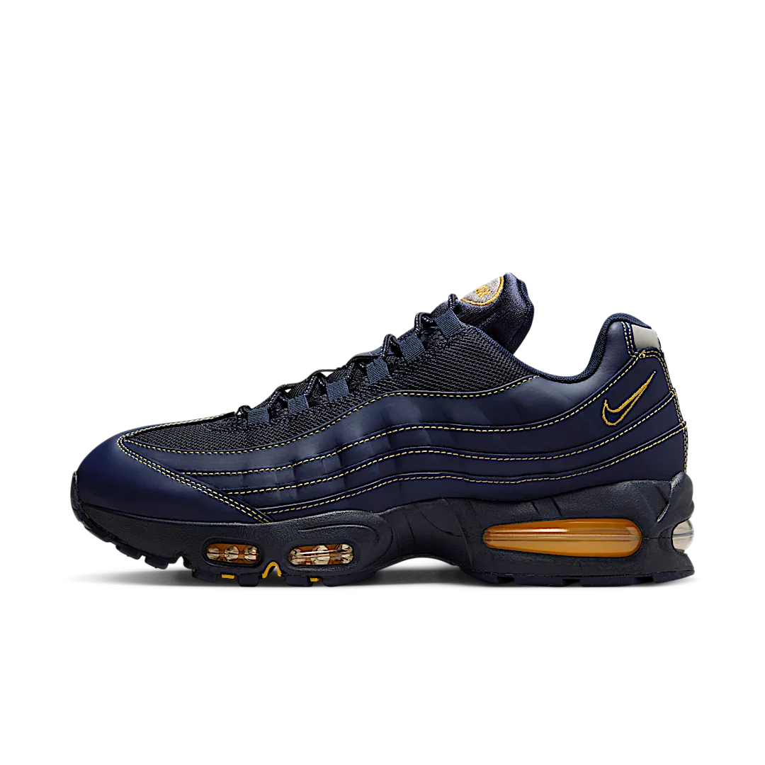 Nike Air Max 95 OG Big Bubble Michigan, Obsidian/Varsity Maize (IB7936-400)