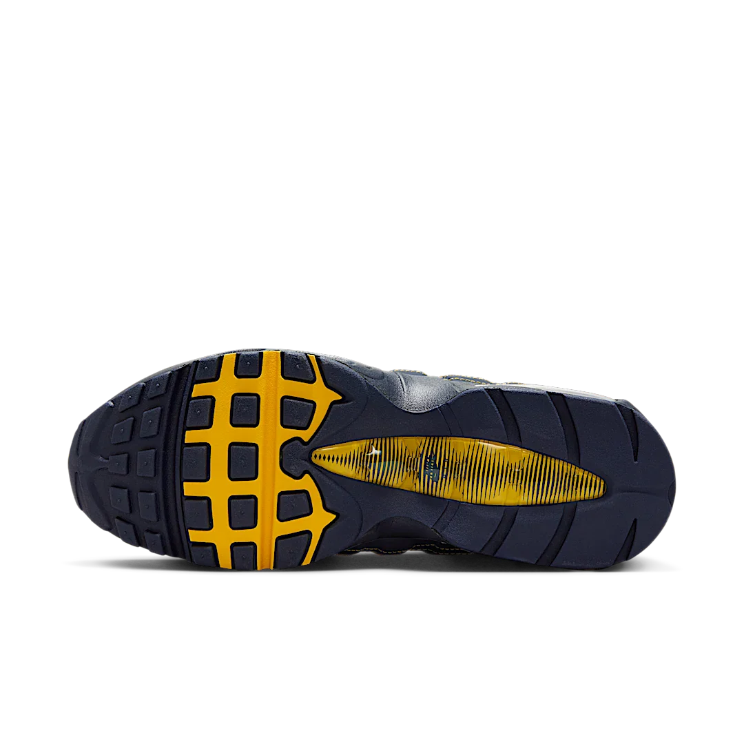Nike Air Max 95 OG Big Bubble Michigan, Obsidian/Varsity Maize (IB7936-400)
