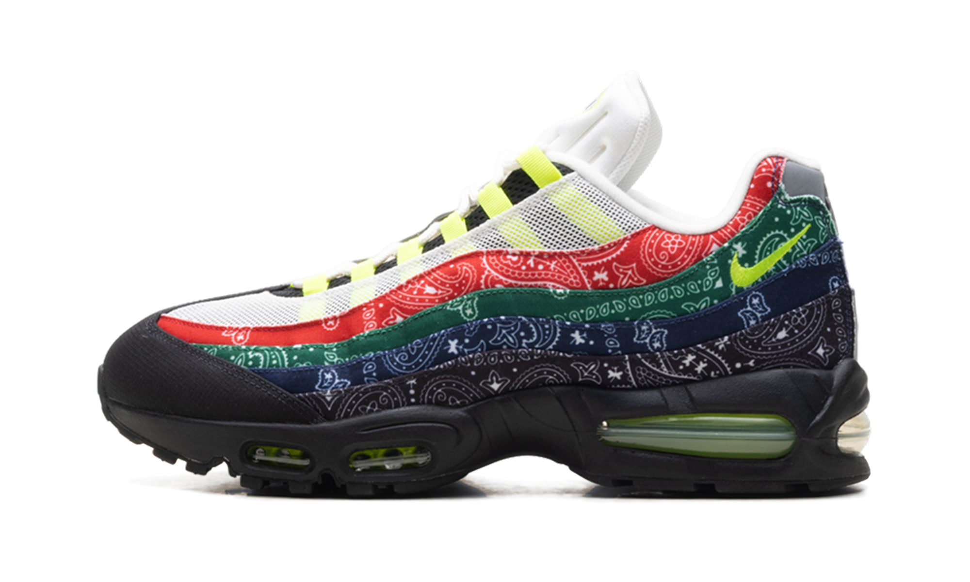 Nike Air Max 95 OG Big Bubble Neon Paisley Bandana