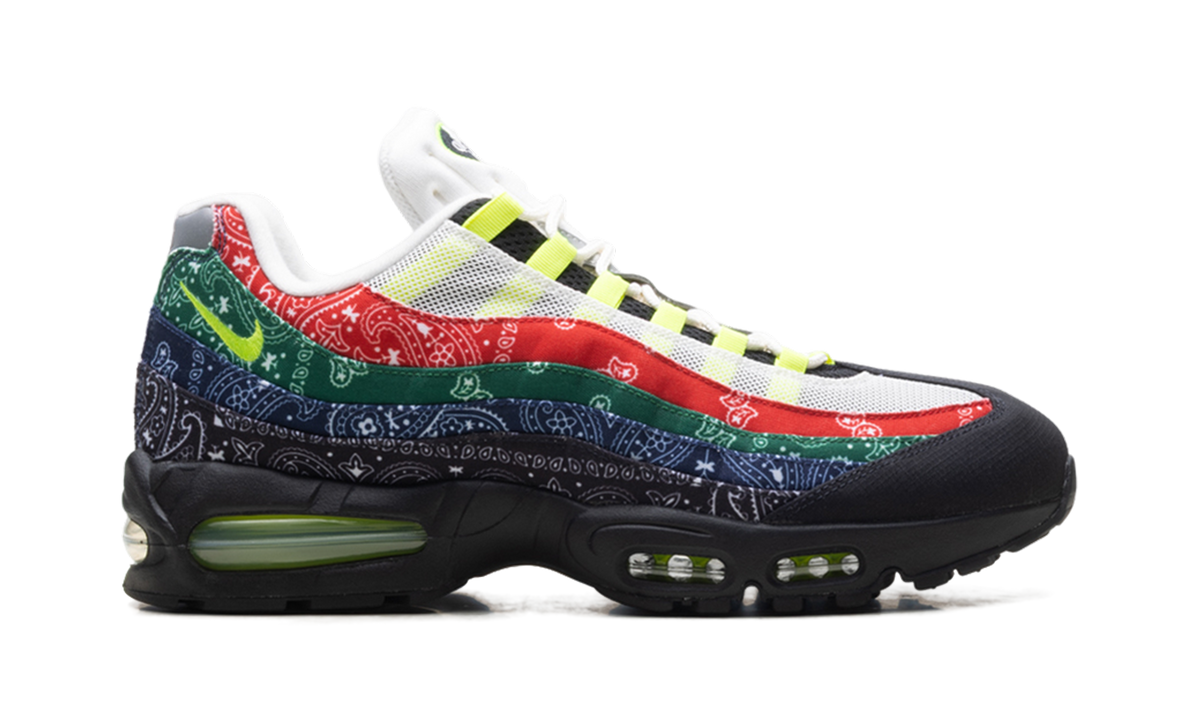 Nike Air Max 95 OG Big Bubble Neon Paisley Bandana