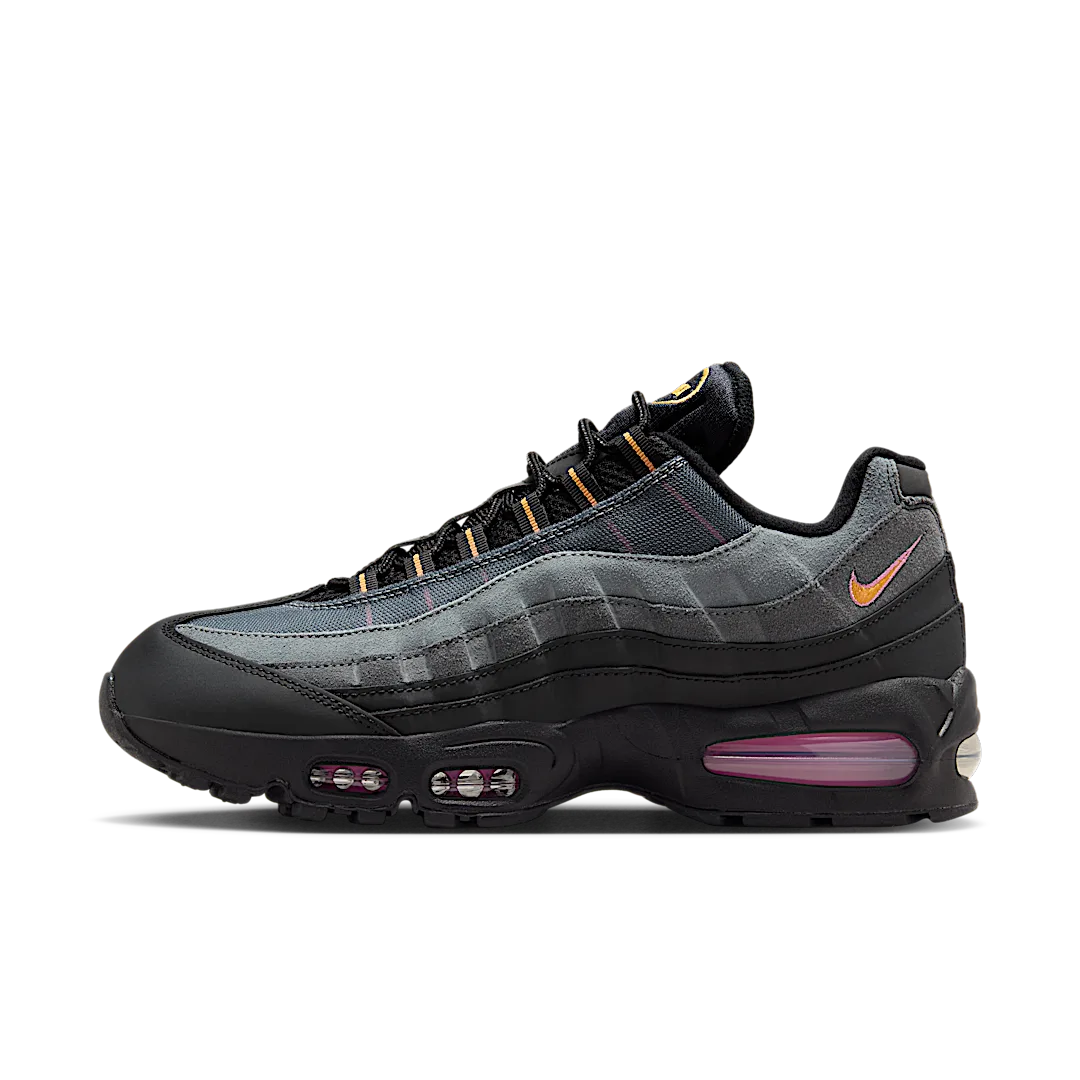 Nike Air Max 95 OG Big Bubble Sundial, Black/Sundial/Anthracite/Playful Pink/White (IB7683-001)