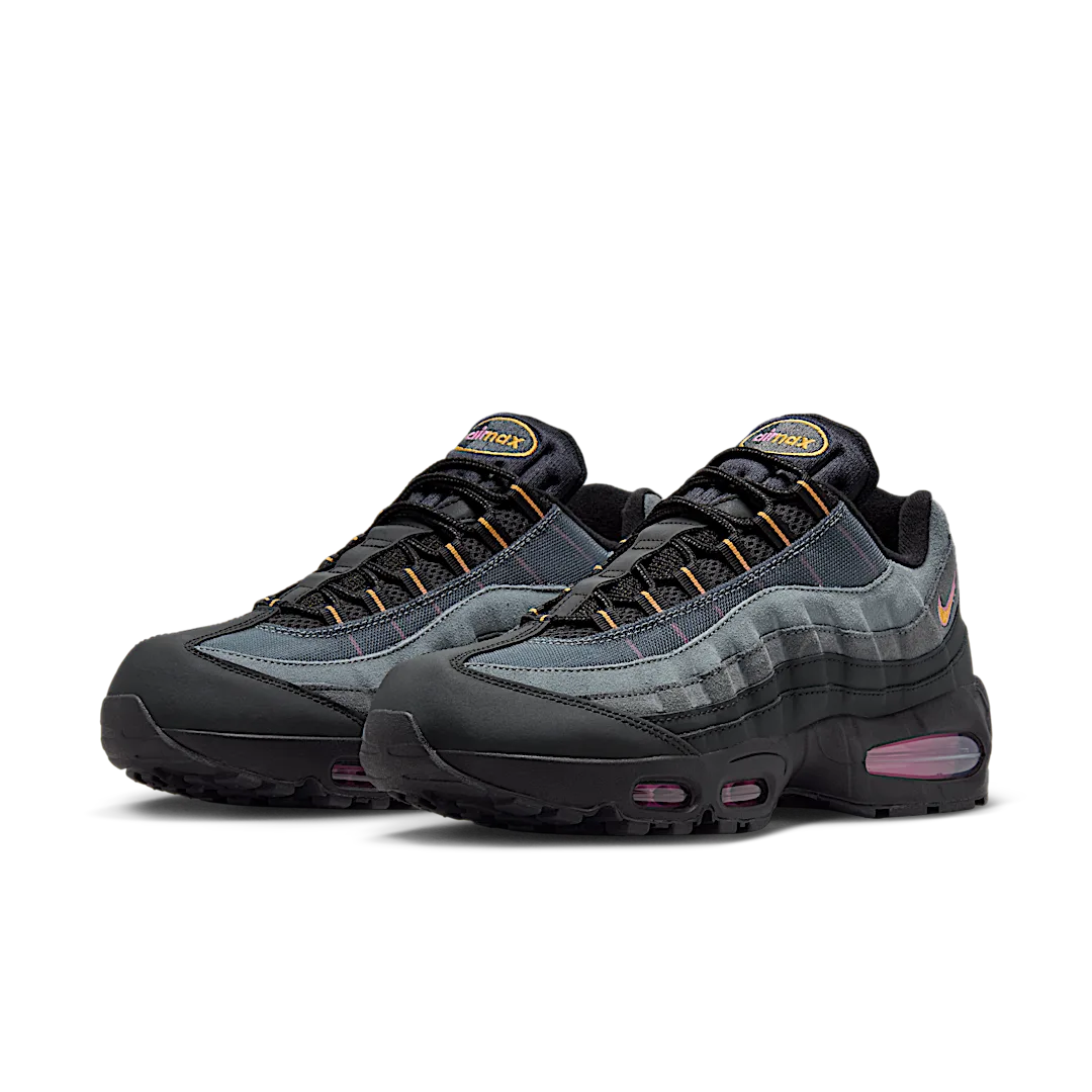 Nike Air Max 95 OG Big Bubble Sundial, Black/Sundial/Anthracite/Playful Pink/White (IB7683-001)