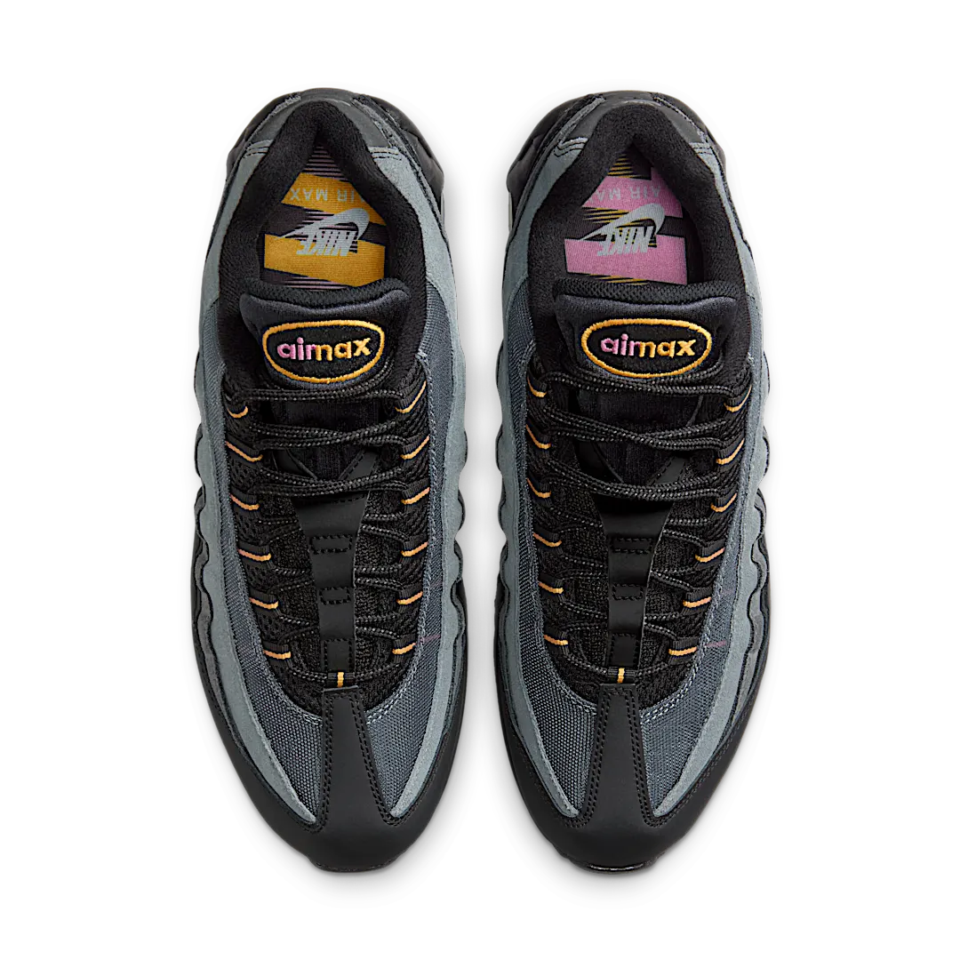 Nike Air Max 95 OG Big Bubble Sundial, Black/Sundial/Anthracite/Playful Pink/White (IB7683-001)