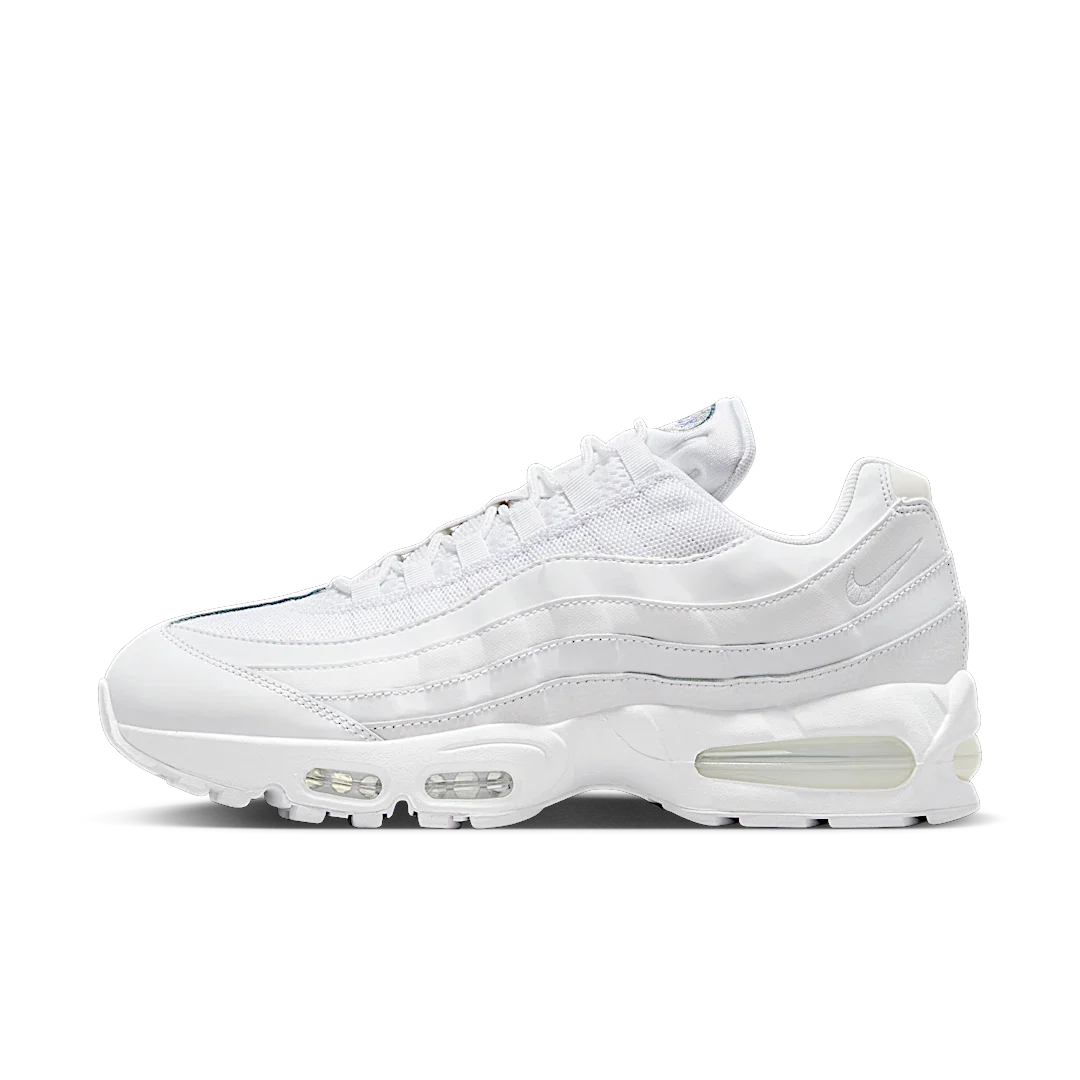 Nike Air Max 95 OG Big Bubble Triple White, White/White/Pure Platinum/White (HM8755-100)