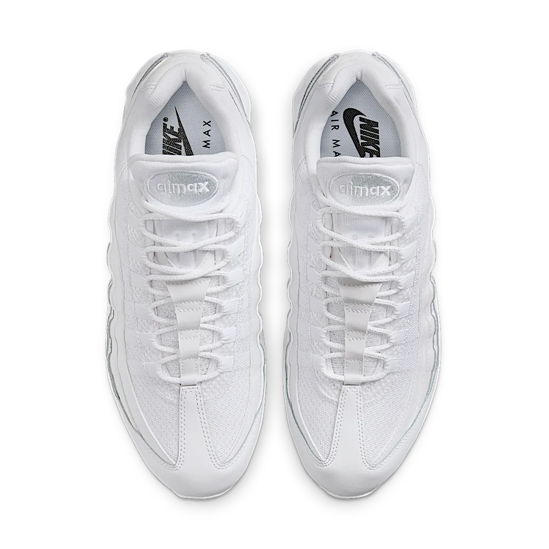 Nike Air Max 95 OG Big Bubble Triple White, White/White/Pure Platinum/White (HM8755-100)
