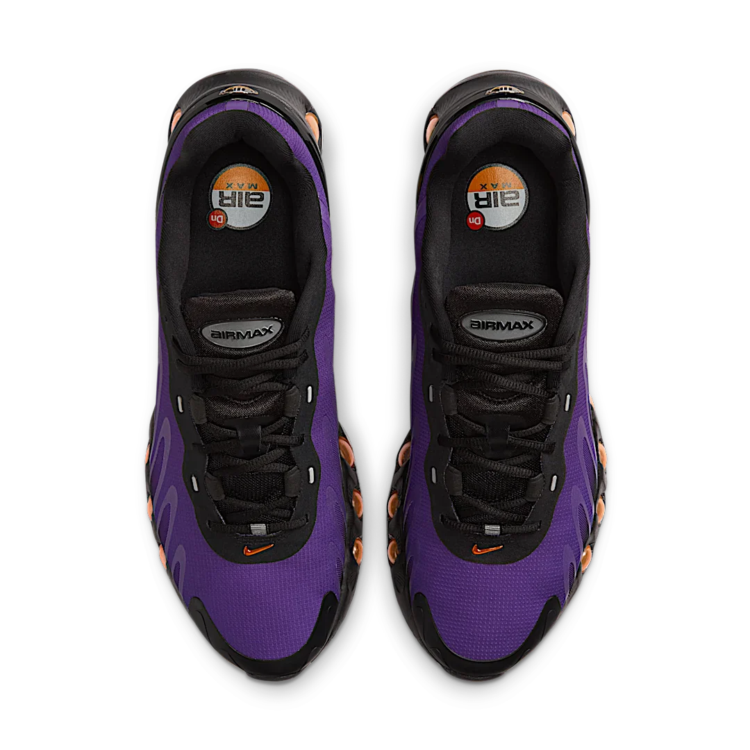 Nike Air Max Dn8 Black Total Orange Fierce Purple, Black/Indigo Burst/Total Orange/Fierce Purple (FQ7860-009)