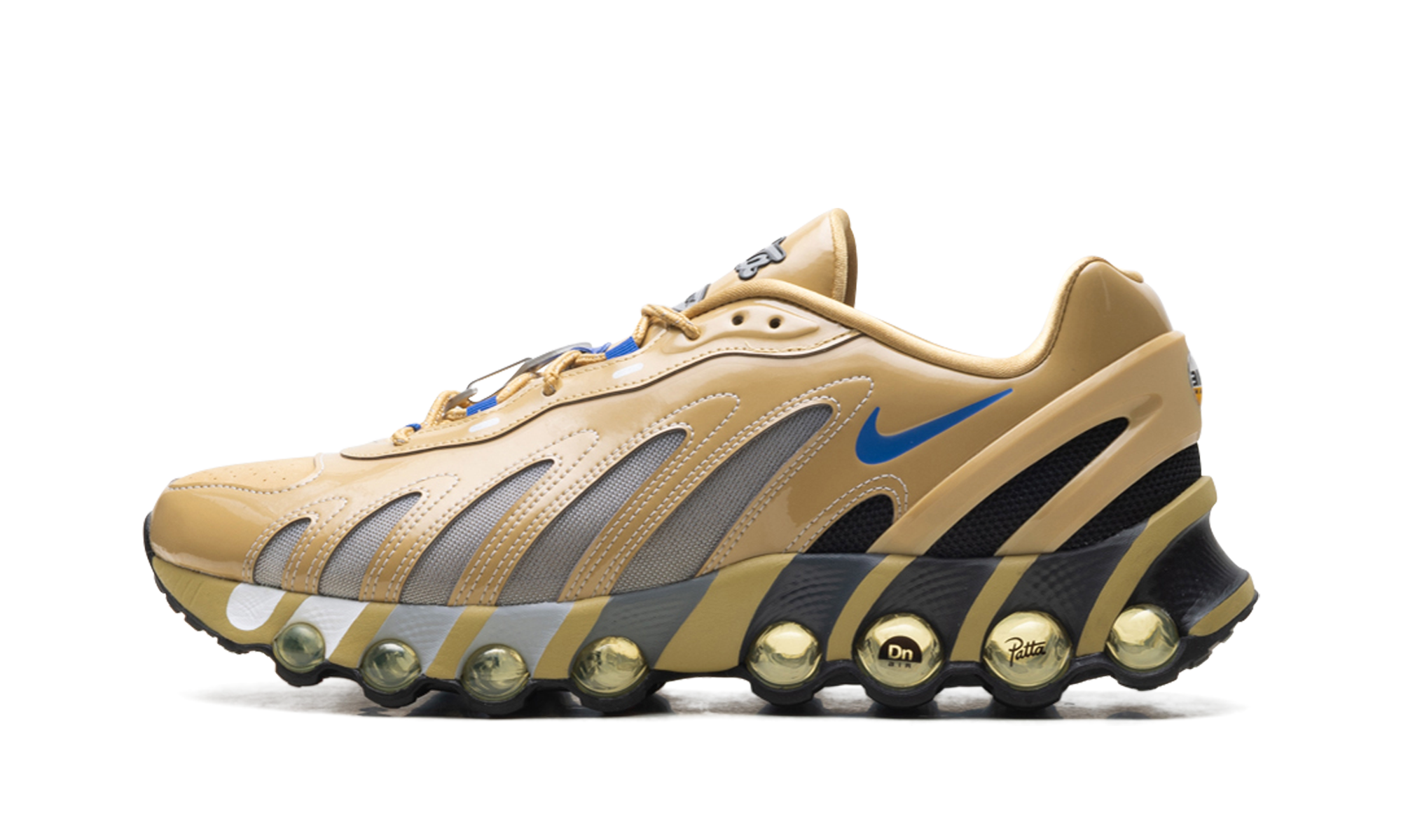 Nike Air Max Dn8 Patta Club Gold Metallic Silver