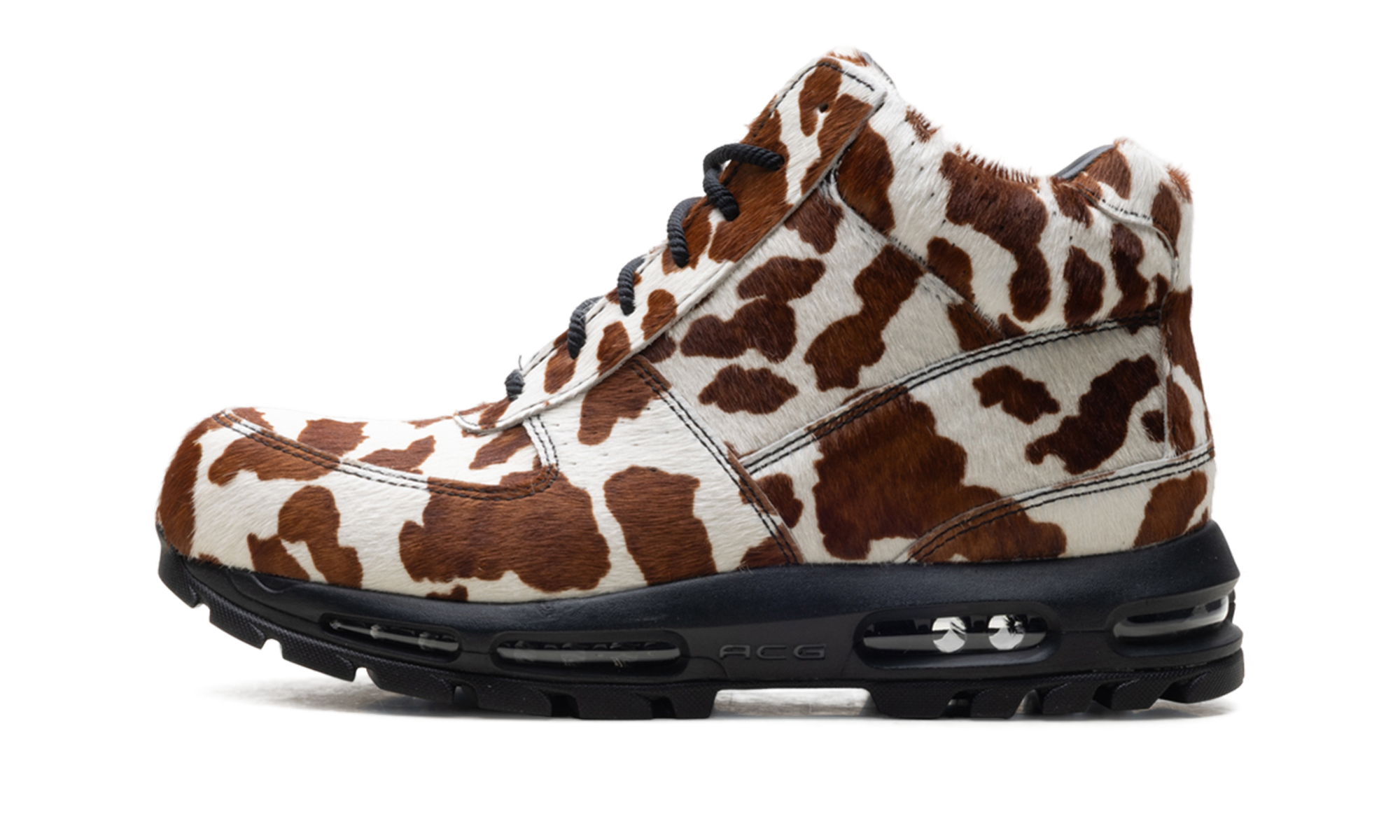 Nike Air Max Goadome Sail Cacao Wow Cow Print Pony Hair