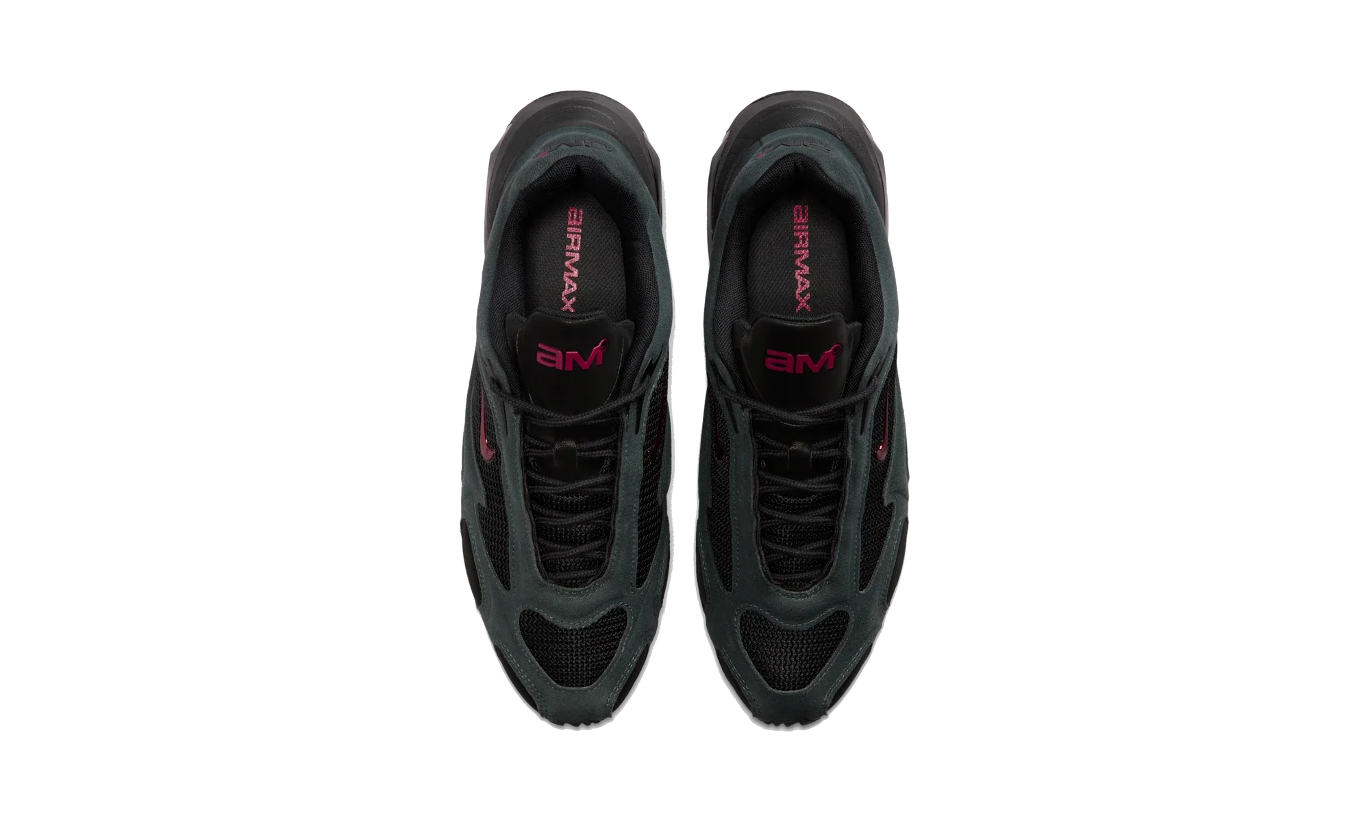 Nike Air Max Muse Black Seaweed Noble Red