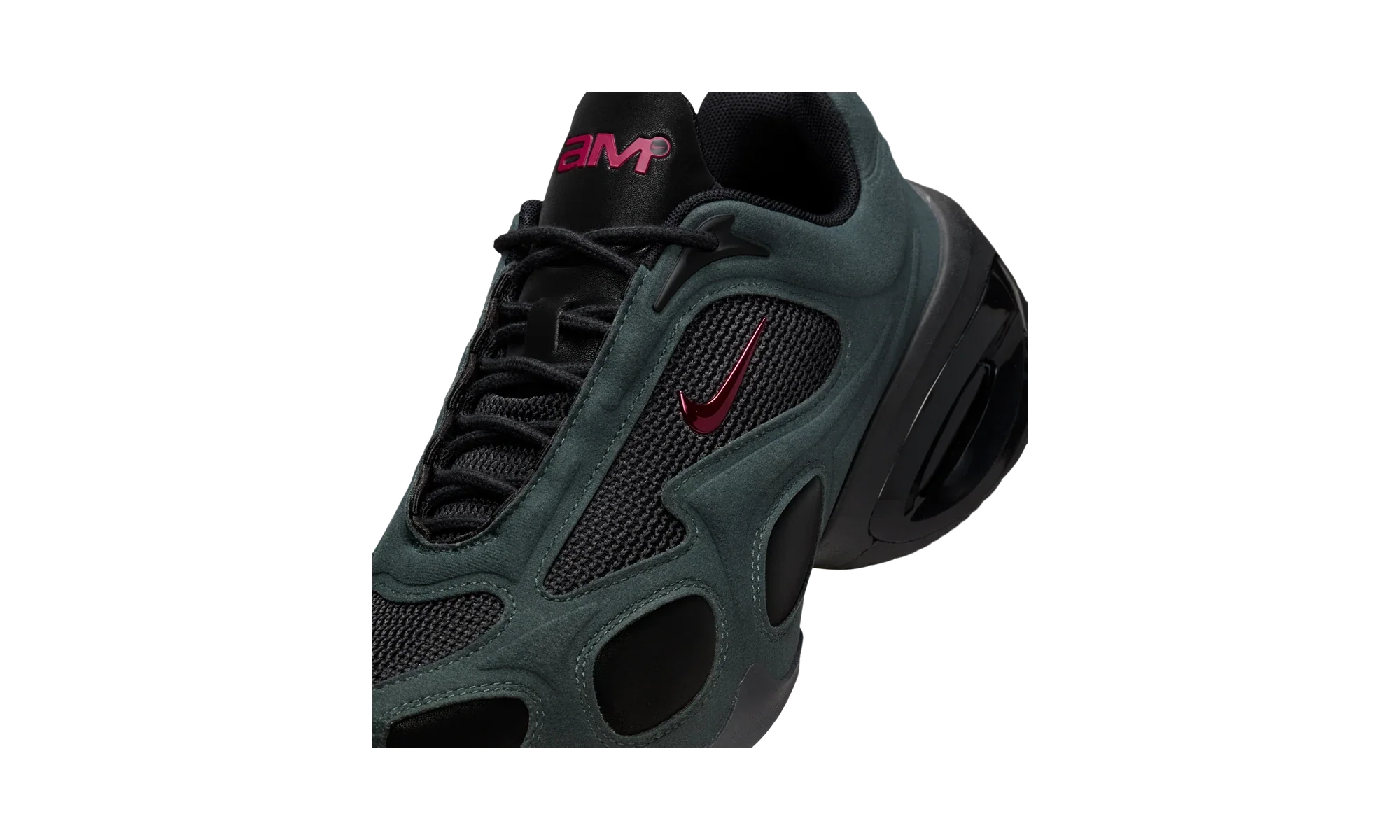 Nike Air Max Muse Black Seaweed Noble Red