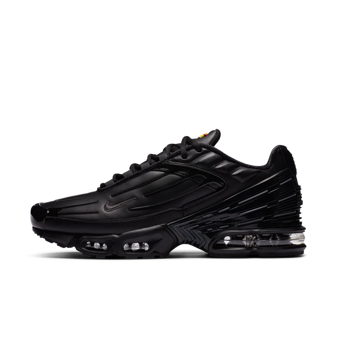 Nike Air Max Plus 3 Leather Black, Black/Dark Smoke Grey (CK6716-001)