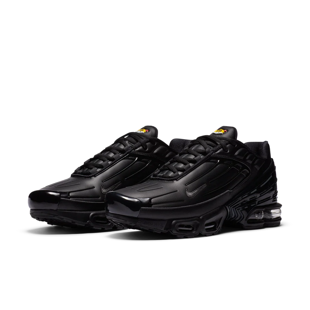 Nike Air Max Plus 3 Leather Black, Black/Dark Smoke Grey (CK6716-001)