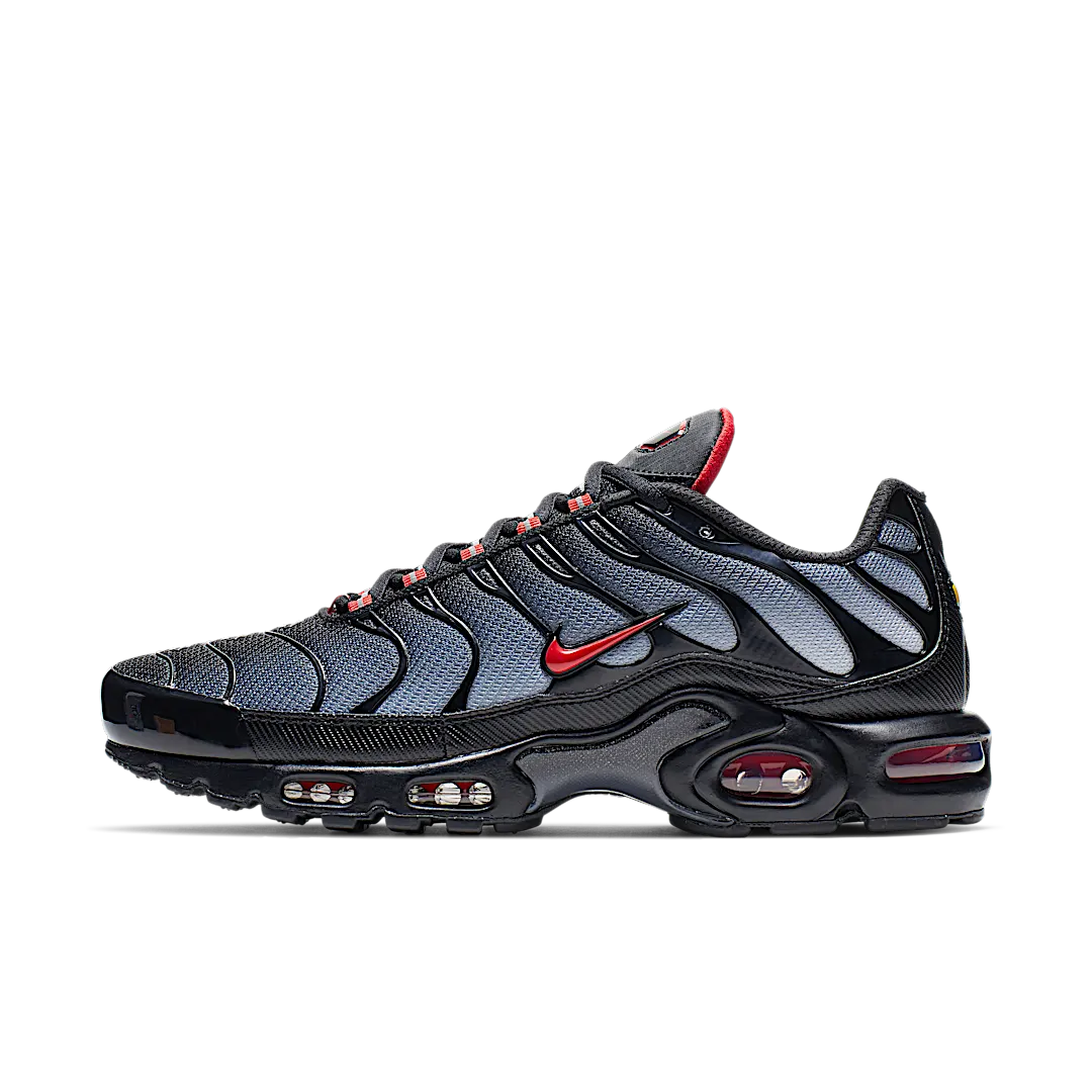 Nike Air Max Plus Black Gradient Red, Black/Grey-Red (CI2299-001)