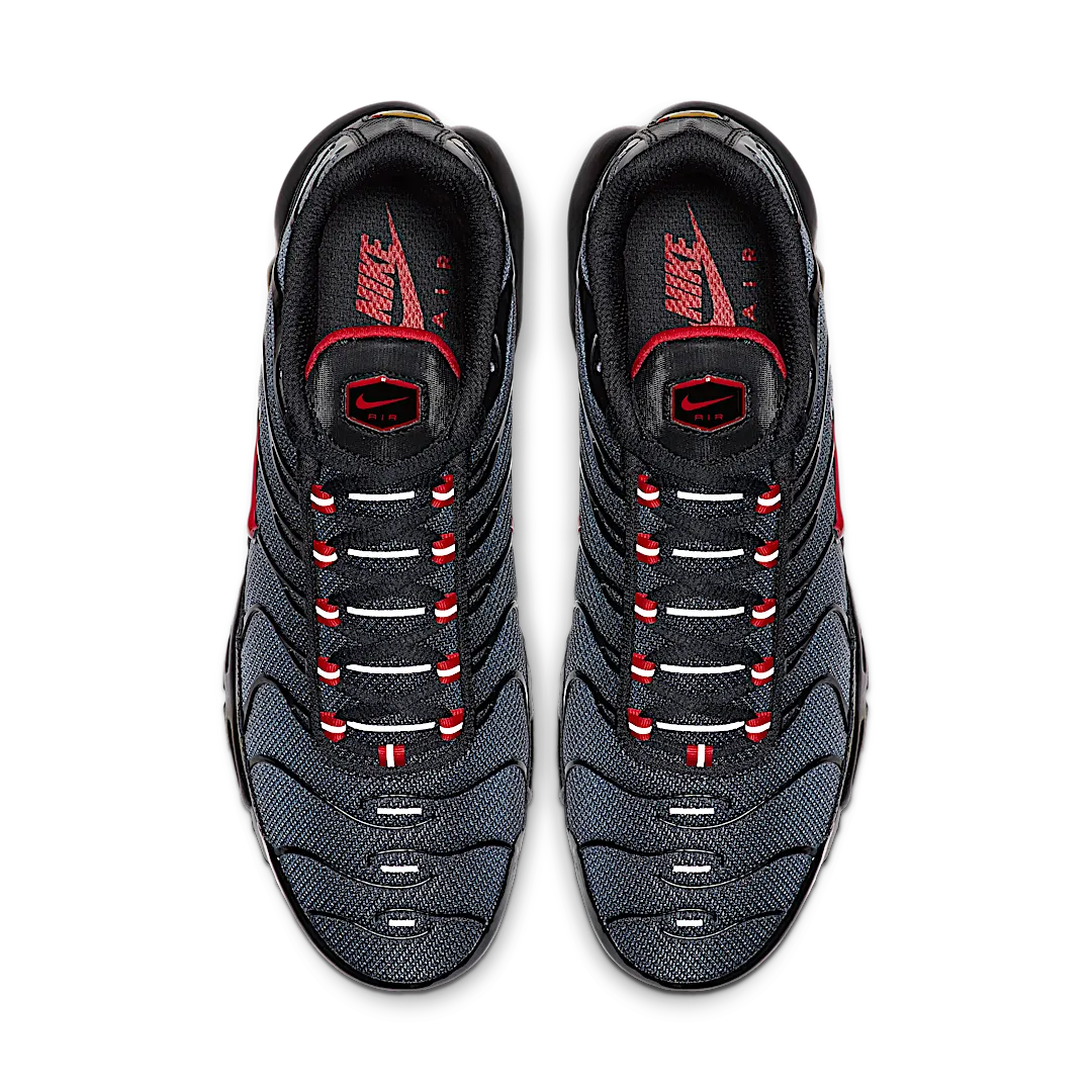Nike Air Max Plus Black Gradient Red, Black/Grey-Red (CI2299-001)