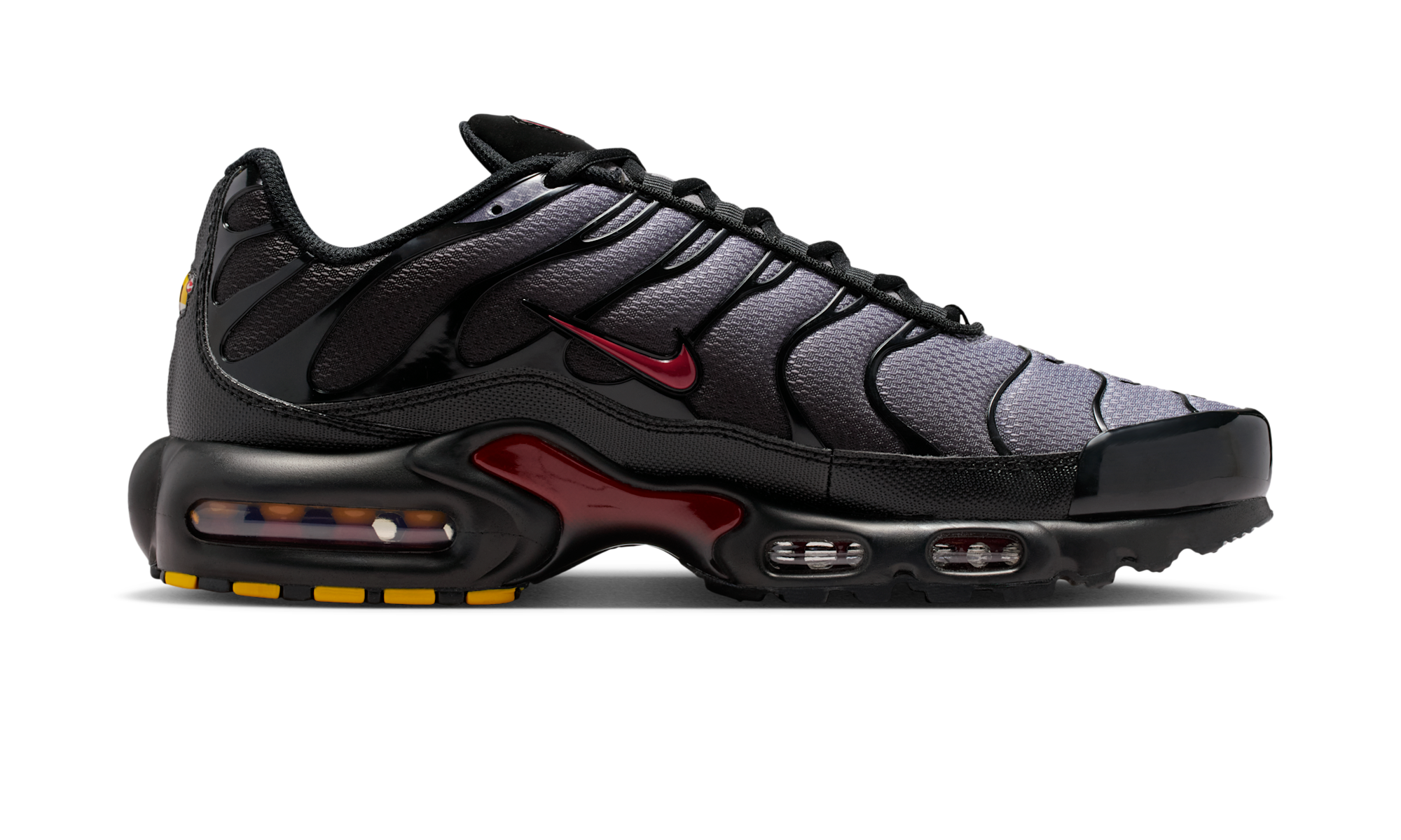 Nike Air Max Plus Black Pencil Point Team Crimson